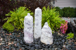 Fountains Lilac Chiseled Fountain Fountains Lilac Chiseled Fountain