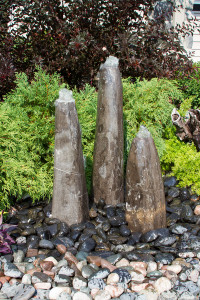 Sale Blue Limestone Triple Pillar Fountain Sale Blue Limestone Triple Pillar Fountain