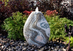 Fountains 24" Pink Marble - Almond Fountain Kit Fountains 24" Pink Marble - Almond Fountain Kit