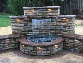 Beyond the Garden: Unique Applications of Retaining Wall Waterfalls in Public Spaces