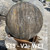 20" Blue Limestone Sphere Fountain - wet version 2