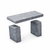 Gray Granite Bench - 24" --AI