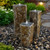 18_24_30 Elite Triple basalt fountain kit installed
