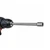 5/16-inch x 6-inch magnetic fractional nut setter attached to a cordless drill, showing the extended steel shaft and hex socket on a white background
