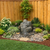 Mountain Spring Rock Fountain Kit corner garden area