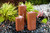 Red Sandstone Fountain - 4 Sides Smooth
