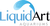 Liquid art logo
