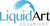 Liquid art logo