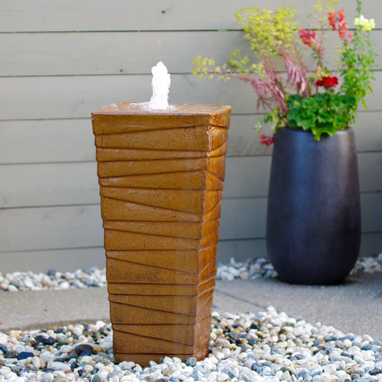 Fountains Closed Top Fountain Kit - FNT3630 - Rust Glaze