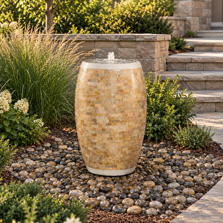 Stoned Urn Fountain Kit - FNT40531 --AI