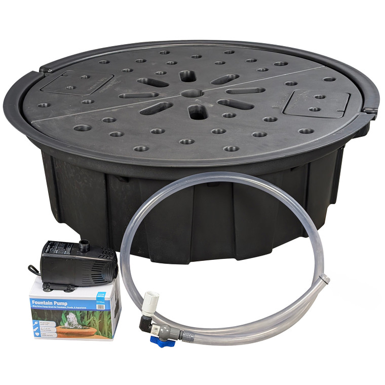 48" basin complete kit, you supply the drilled  rock