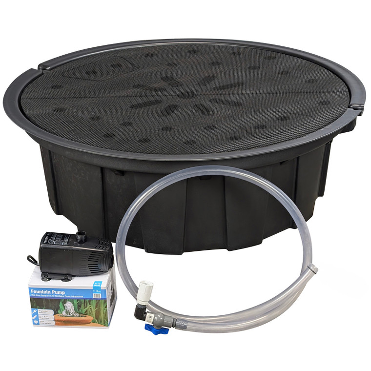 48" basin complete kit, you supply the drilled  rock