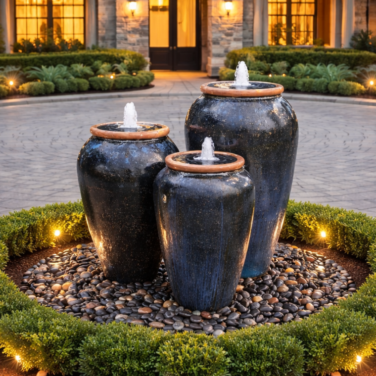 Triple Tuscany Fountain Kit - FNT50896 --AI