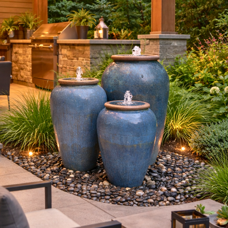 Triple Tuscany Fountain Kit - FNT50920 --AI