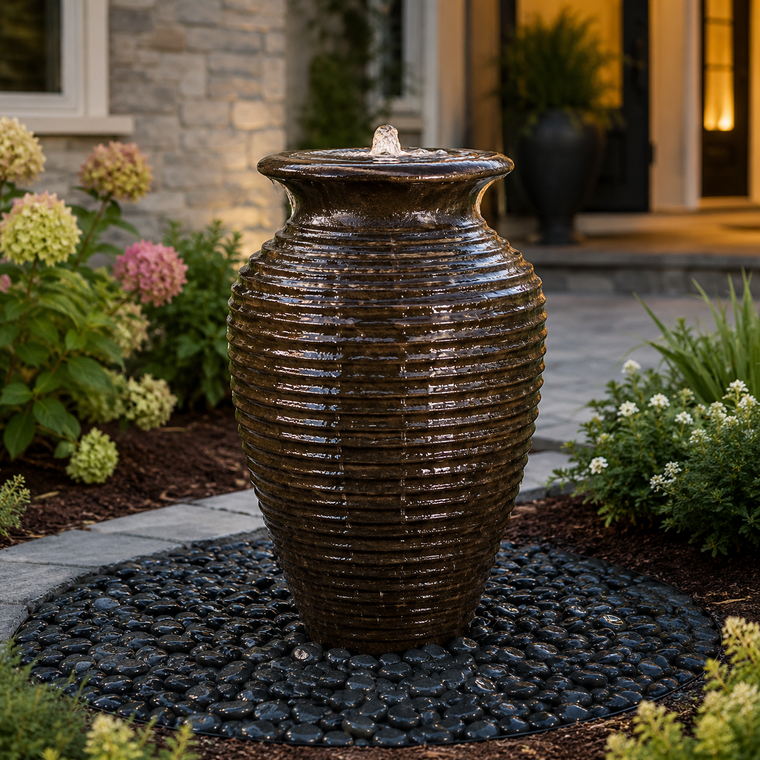 Aquascape Rippled Urn --AI