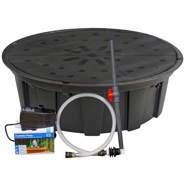 Water Reservoirs - Basins Fountain Conversion Kit - 48" Basin