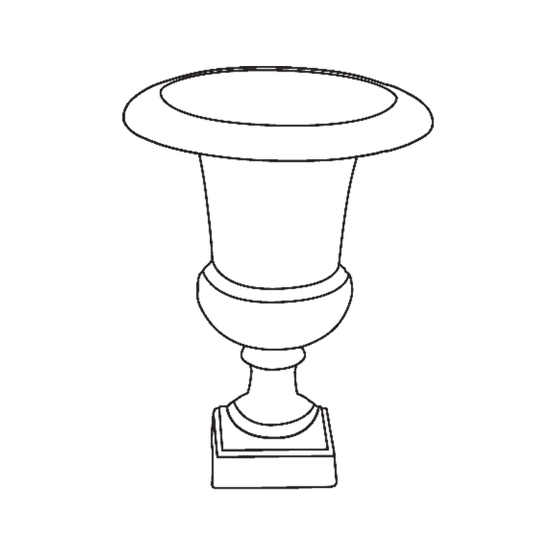 One of a Kind fountain outline