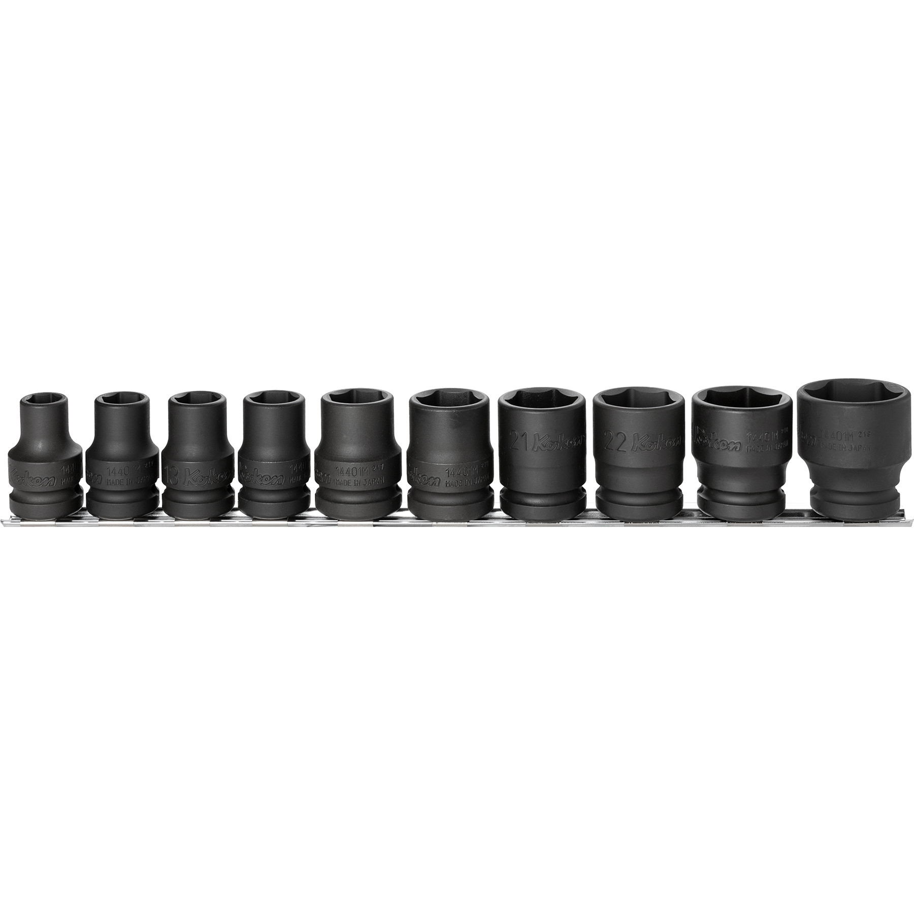 Irega Koken Impact Socket - 1/2 Inch Hex, 14 Mm, Long 14300M14
