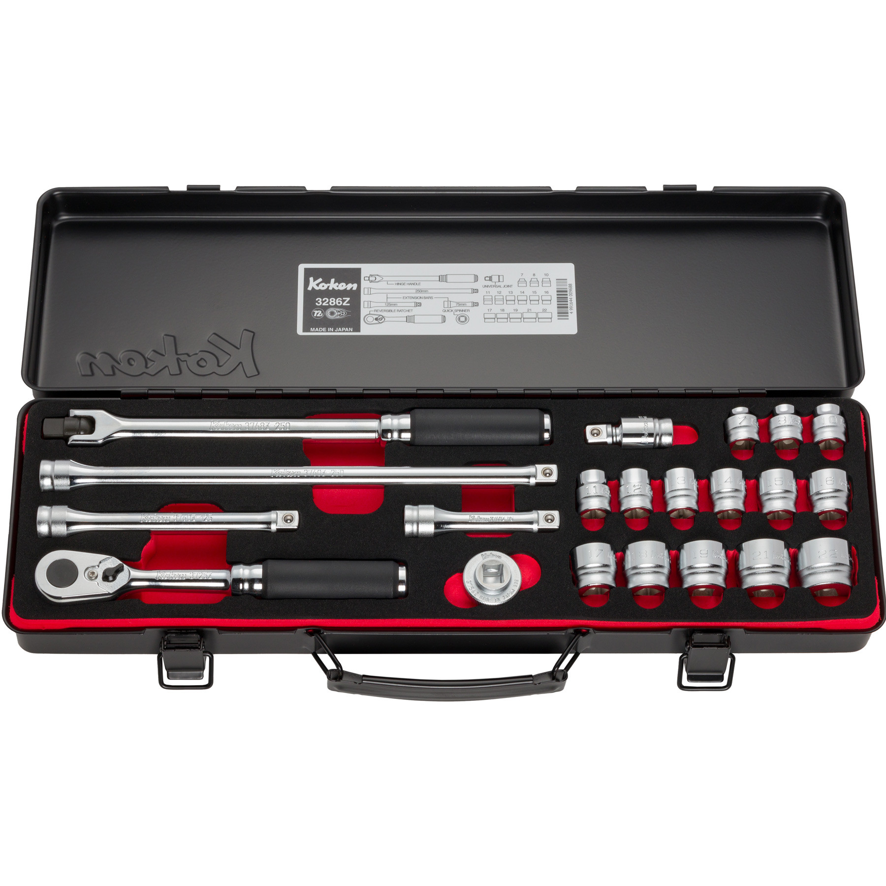 Ko-ken Z-Series 72-Tooth 3/8