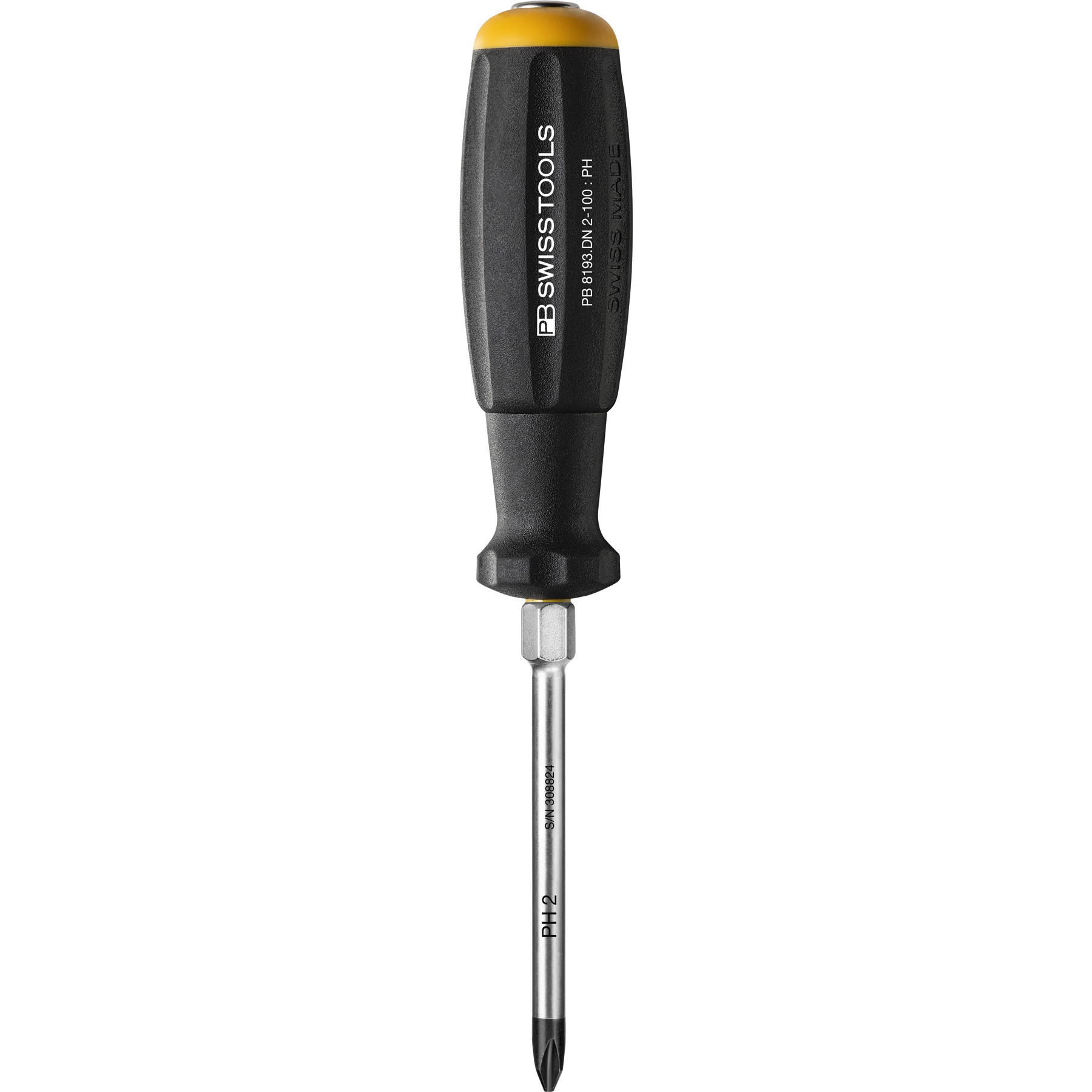 PB Swiss Heavy-Duty SwissGrip Screwdrivers, Phillips (PB 8193.DN