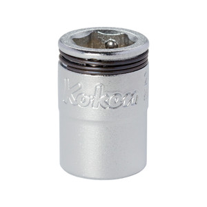 Ko-ken 1/4" Sockets, 6-Point SAE, Nut Grip, SAE (2450AS) Ko-ken 1/4" Sockets, 6-Point SAE, Nut Grip, SAE (2450AS)