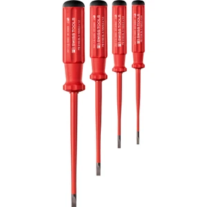 PB Swiss Classic VDE Insulated Slim Screwdriver Set, Slotted, 4 pcs (PB 5538.SL CBB)