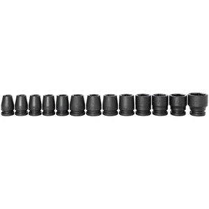 Ko-ken 1/2" Impact Socket Set, 6-Point, 13 pcs w/ Metal Storage Case (14241M) Ko-ken 1/2" Impact Socket Set, 6-Point, 13 pcs w/ Metal Storage Case (14241M)