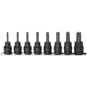 Ko-ken 3/8" Impact Bit Socket Set, Torx®, 50 mm Length, 8 pcs (RS13025/8-L50) Ko-ken 3/8" Impact Bit Socket Set, Torx®, 50 mm Length, 8 pcs (RS13025/8-L50)