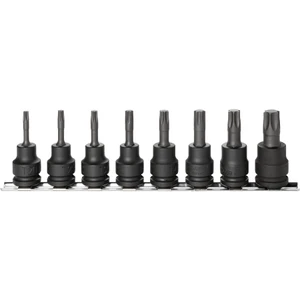 Ko-ken 3/8" Impact Bit Socket Set, Torx®, 50 mm Length, 8 pcs (RS13025/8-L50)