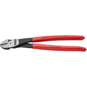 KNIPEX High-Leverage Diagonal Cutters, 12° Angled, 10" (74 21 250)