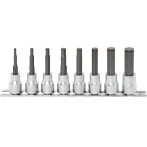 Ko-ken 3/8" Bit Socket Set, Hex, Nut Grip, 62 mmm Long, 8 pcs (RS3015M/8-L62) Ko-ken 3/8" Bit Socket Set, Hex, Nut Grip, 62 mmm Long, 8 pcs (RS3015M/8-L62)
