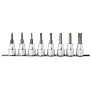 Ko-ken 3/8" Bit Socket Set, Torx®, 50 mm Long, 8 pcs (RS3025/8-L50) Ko-ken 3/8" Bit Socket Set, Torx®, 50 mm Long, 8 pcs (RS3025/8-L50)