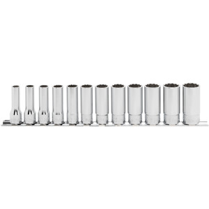 Ko-ken 3/8" Socket Set, 12-Point Deep, 12 pcs (RS3305M/12) Ko-ken 3/8" Socket Set, 12-Point Deep, 12 pcs (RS3305M/12)