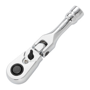 Ko-ken Z-Series 72-Tooth 3/8" Ratchet, Flex, Short, w/ Quick-Release (3726ZSB)