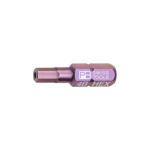 PB Swiss 1/4" Bits, C6, Security Hex (PB C6.210B) PB Swiss 1/4" Bits, C6, Security Hex (PB C6.210B)