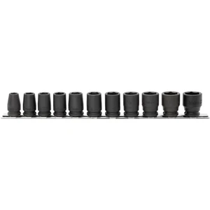 Ko-ken 3/8" Impact Socket Set, 6-Point, 11 pcs (RS13400M/11)