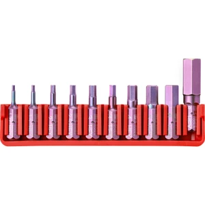 PB Swiss 1/4" Bit Set, C6, Hex, 10 pcs (PB C6.709 CN)