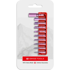 PB Swiss 1/4" Bit Set, C6, Hex, 10 pcs (PB C6.709 CN)