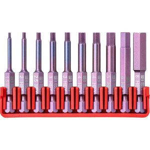 PB Swiss 1/4" Bit Set, E6, Hex, 10 pcs (PB E6.713 CN) PB Swiss 1/4" Bit Set, E6, Hex, 10 pcs (PB E6.713 CN)
