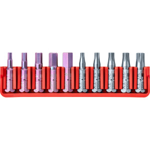 PB Swiss 1/4" Bit Set, C6, Hex / Torx®, 10 pcs (PB C6.704 CN) PB Swiss 1/4" Bit Set, C6, Hex / Torx®, 10 pcs (PB C6.704 CN)