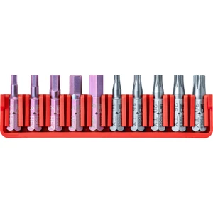 PB Swiss 1/4" Bit Set, C6, Hex / Torx®, 10 pcs (PB C6.704 CN)