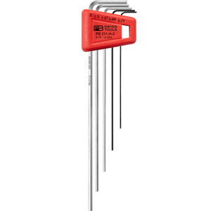 PB Swiss L-Key Set, Hex, Long, 0.71-2 mm (PB 211.H-2)
