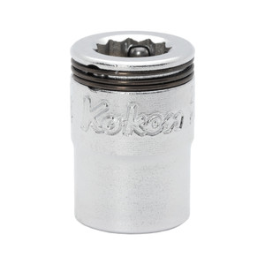 Ko-ken 1/4" Socket, 12-Point SAE, Nut Grip (2455AS) Ko-ken 1/4" Socket, 12-Point SAE, Nut Grip (2455AS)