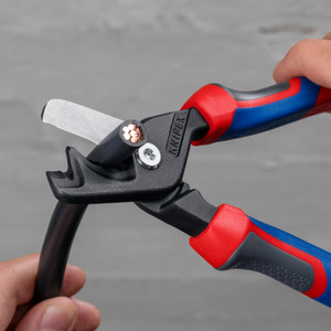 KNIPEX StepCut® XL Cable Shears, Comfort-Grip, 9" (95 12 225)