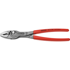 KNIPEX TwinGrip Slip Joint Pliers, 10" (82 01 250)