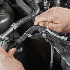 KNIPEX Hose Clamp Pliers, for Spring Clamps, w/ Locking Function, 10" (85 51 250 AF)