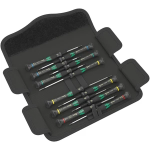 Wera Kraftform Micro Precision Screwdriver Set, Assorted, 12 pcs w/ Storage Case (K Micro 12 Universal 1)