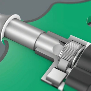 Wera Kraftform Kompakt Ratcheting T-Handle Bit Driver, Rapidaptor (416 RA)