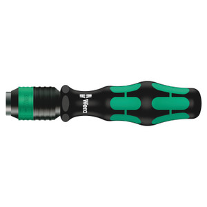 Wera Kraftform Kompakt Bit Screwdriver, Small, Rapidaptor (813 R)