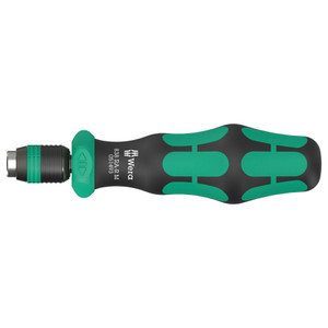 Wera Kraftform Kompakt Ratcheting Bit Screwdriver, Medium, Rapidaptor (838 RA-R M) Wera Kraftform Kompakt Ratcheting Bit Screwdriver, Medium, Rapidaptor (838 RA-R M)